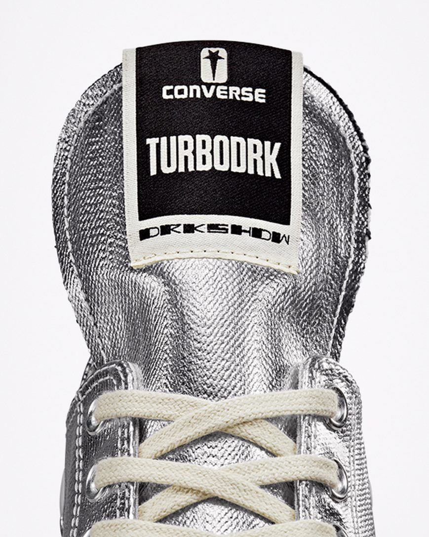 Tenisky Nizke Converse TURBODRK Chuck 70 Damske Strieborne Čierne | SK XHWFZ3